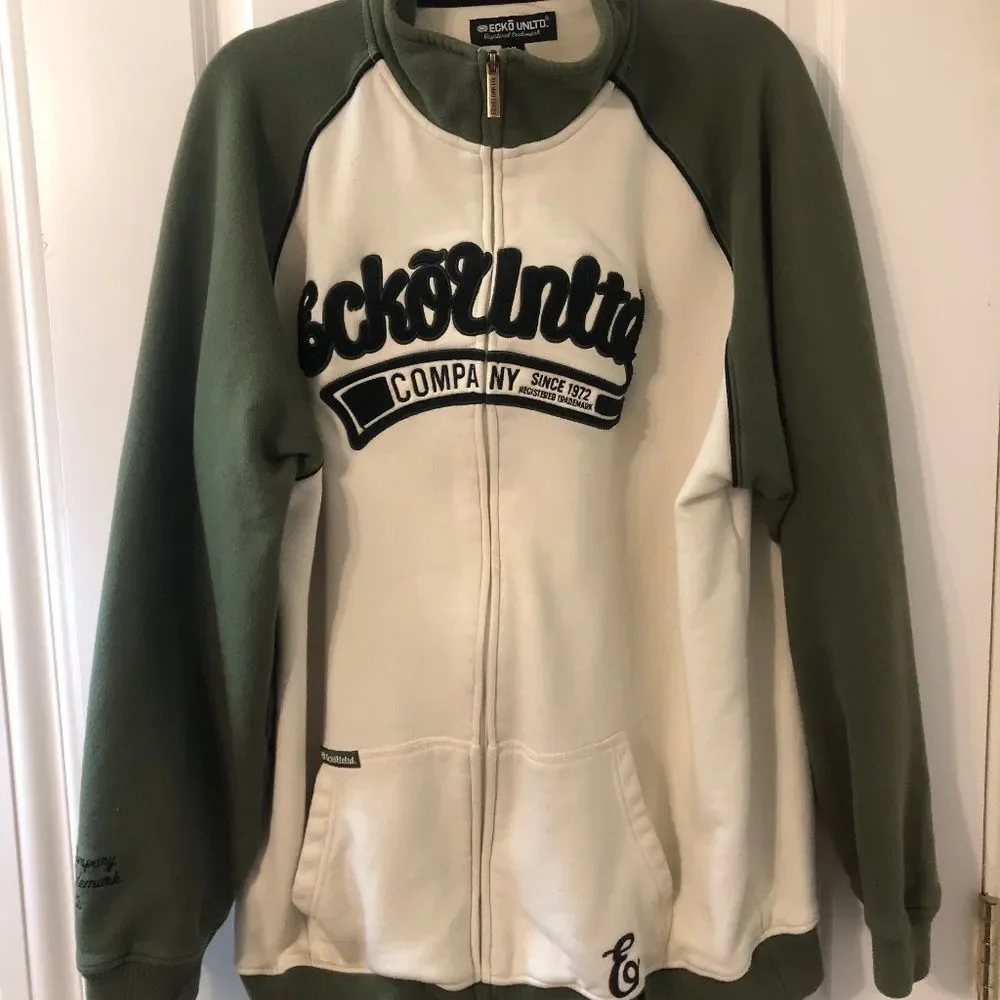 ECKO Unlimited Company Classic Mens Full Zip Sweatshirt - Picture 1 of 7